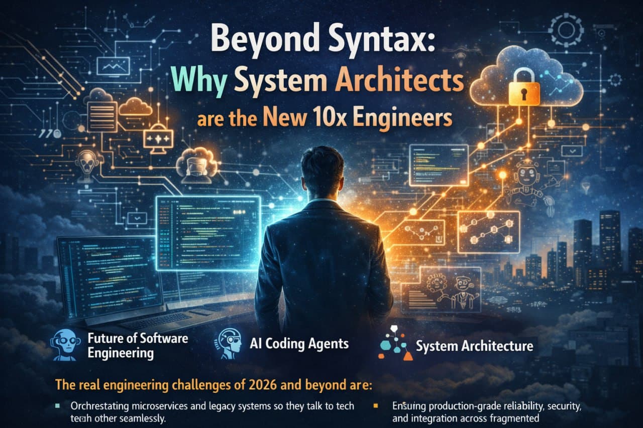 Beyond Syntax: Why System Architects are the New 10x Engineers