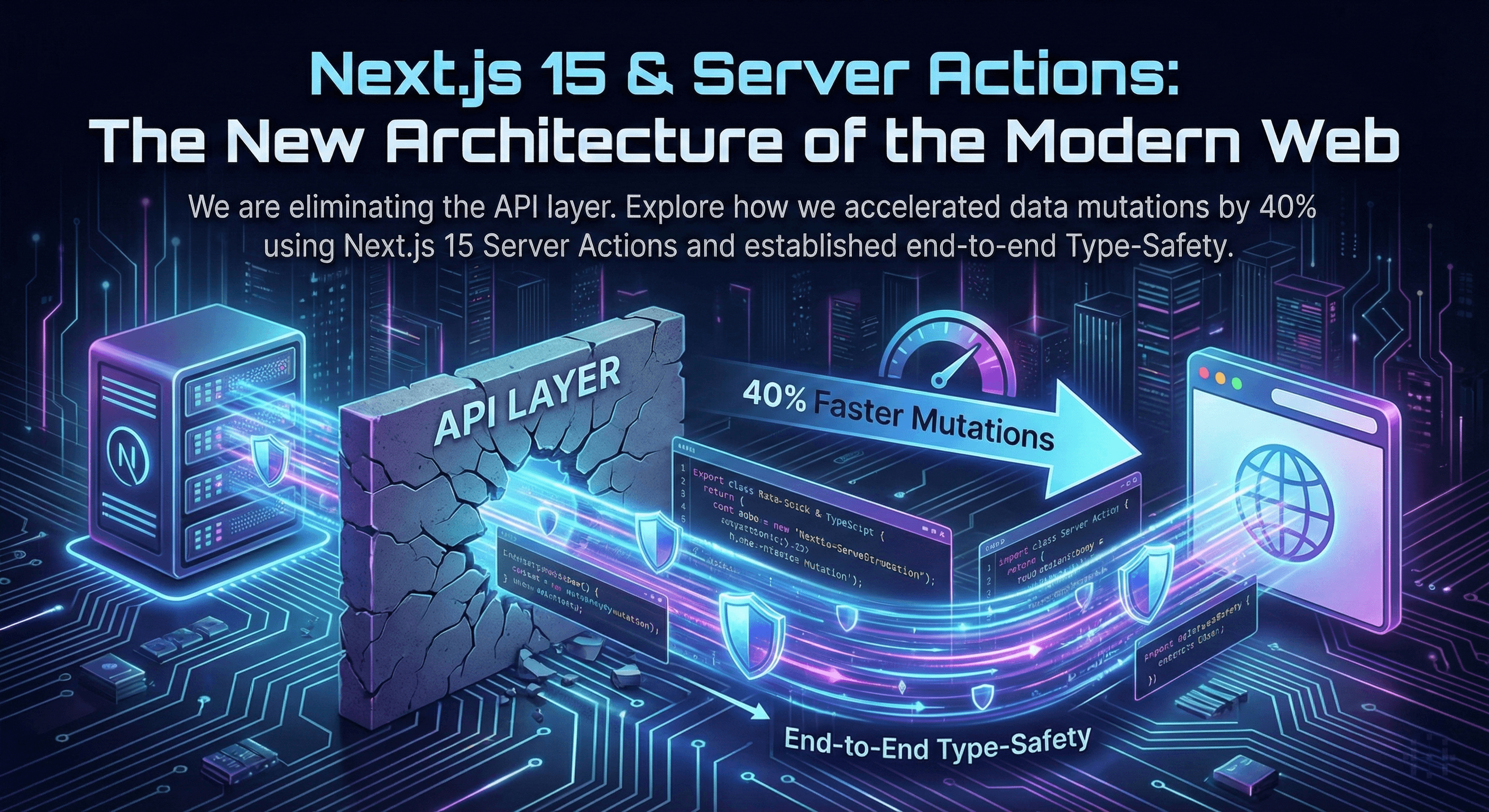 Next.js 15 & Server Actions: The New Architecture of the Modern Web